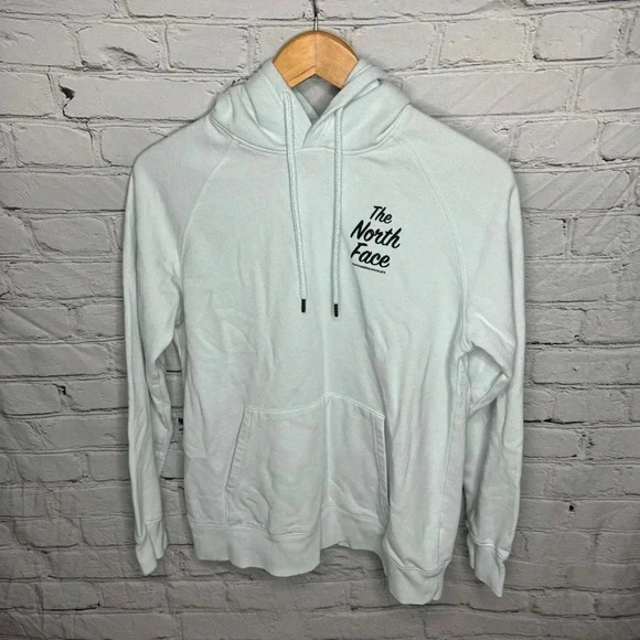 The North Face Women’s Light Blue Pullover Hoodie size Medium - Picture 1 of 10
